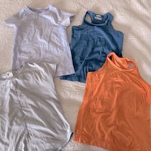 Set of 4 Athletic tops - Athleta Girl!